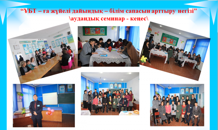 Мектептегі әдістемелік жұмыс