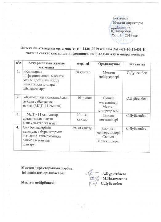 Қызылша  туралы іс-шара