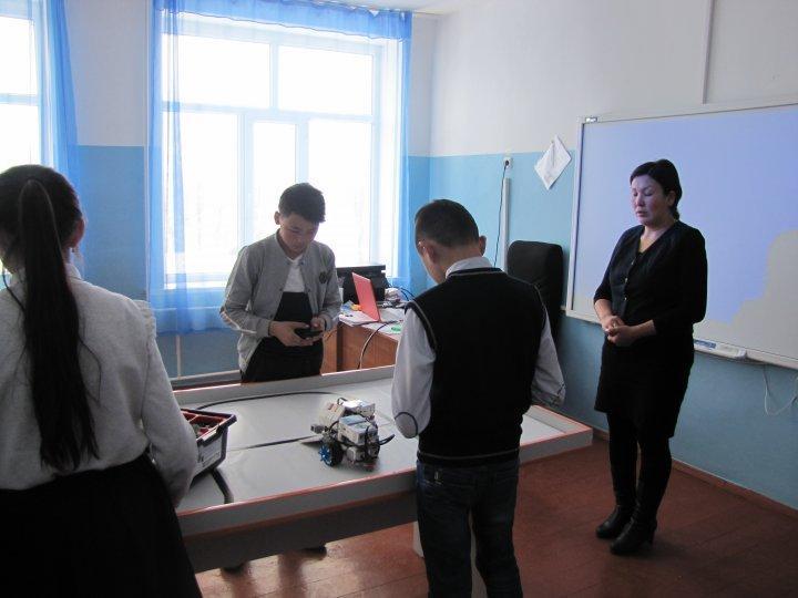 Робот техникасы сабағы 