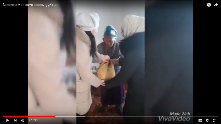 Жайылма ауылының тұрғыны, жалғыз басты ана Мейізкүл апаның үй тұрмыс жағдайына "Адал ұрпақ" ерікті клуб мүшелерінің қатысуымен көмек көрсетілді.