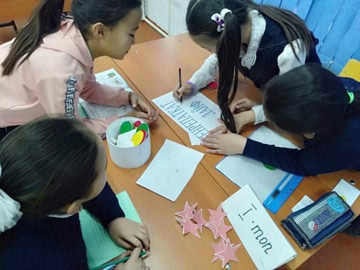 Информатика пәнінің мұғалімі Ақмарал Кадированың "Компьютердің пайдасы мен зияны" сыныптан тыс жұмысы