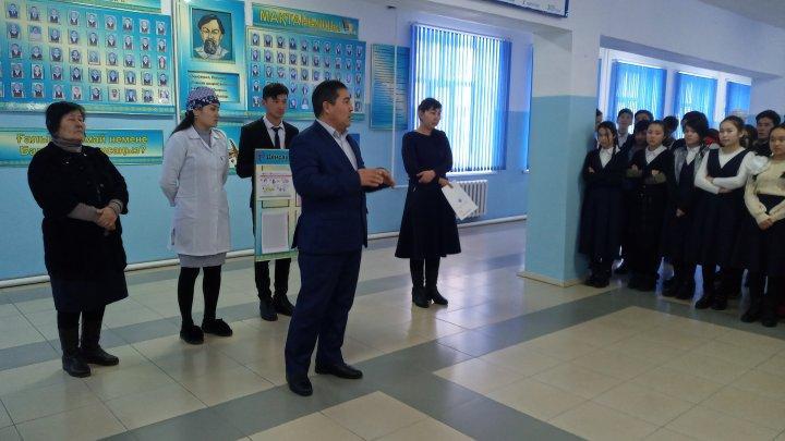 Мектепте 2020 жылдың 27-қаңтар күні «Коронавирус – қауіпті ауру!» тақырыбында топтық жұмыс өткізілді.