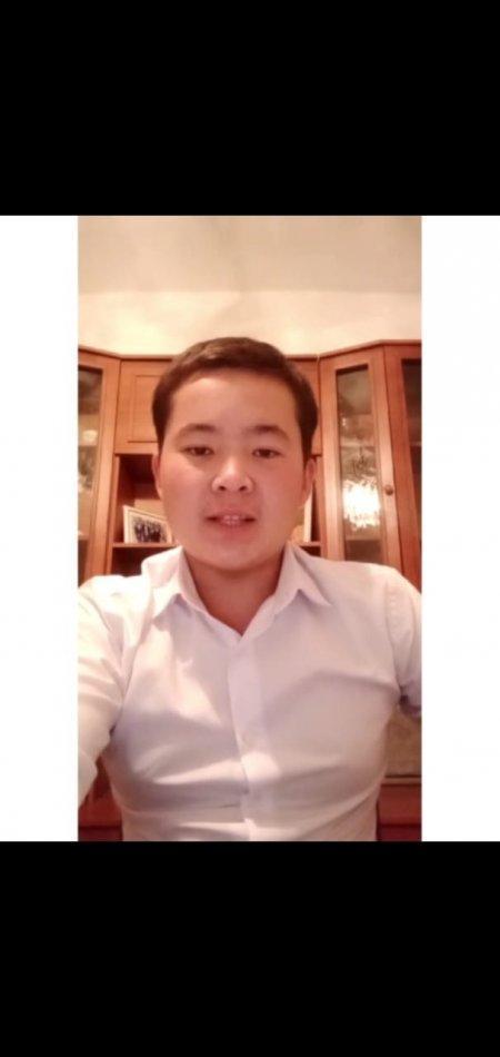 Мектеп түлегі Е. Иматаевтың ұстаздар күнімен құттықтауы.